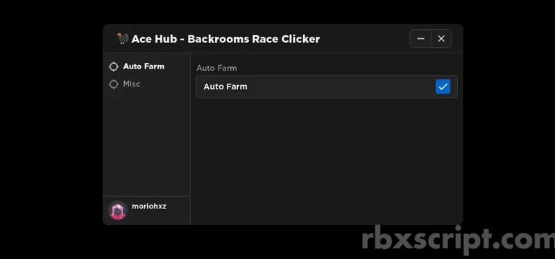 Backrooms Race Clicker: Auto Farm - Backrooms Race Clicker script preview