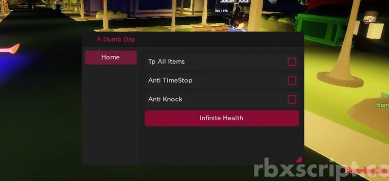 A Dumb Day [TP ALL ITEM, INF HEALTH] - A Dumb Day [TP ALL ITEM, INF HEALTH] script preview