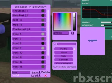 Phantom Forces [Skin editing] - Phantom Forces [Skin editing] script preview