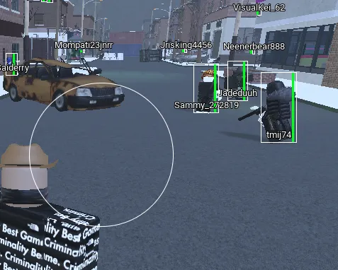 Has this functions: ESP box, Healthbar, aimlock(torso, head), auto lockpick, wallcheck, Fullbright, aim Fov, Smoothness, camera FOV, Prediction - Criminality legit KutakWare Script NOT VERIFIED script preview