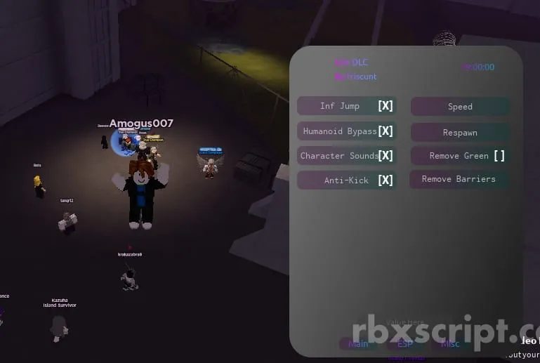 Isle [ESP - Anti Kick &amp; More!] - Isle [ESP - Anti Kick &amp; More!] script preview