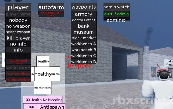 Thy hood [GUI V2 - Auto Farm Trash - Kill Players And Teleports!] - Thy hood [GUI V2 - Auto Farm Trash - Kill Players And Teleports!] script preview