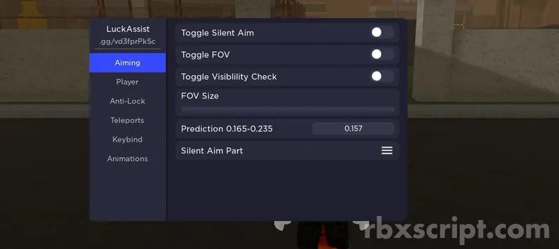 Da Hood: Anti Aim, Silent Aim, FOV - Da Hood script preview