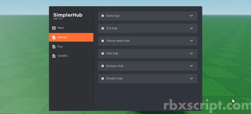 Simpler - HUB [Supported All  Games] - Simpler - HUB [Supported All  Games] script preview