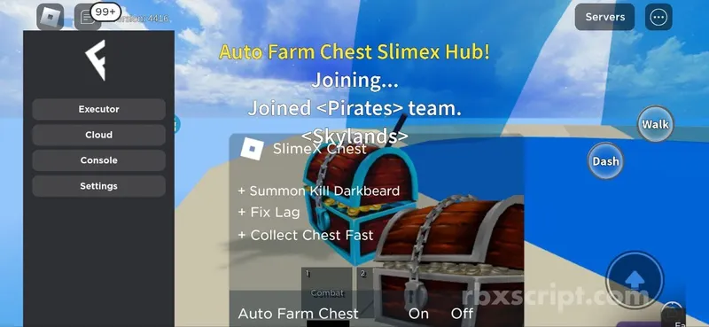 Blox Fruits: Auto Chest Farm - Blox Fruits script preview
