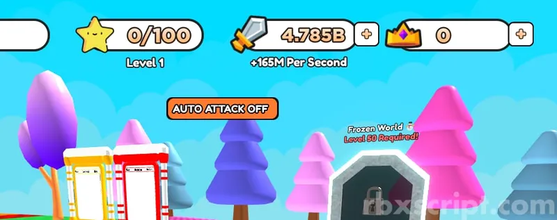 +1 Damage Every Second: Inf strength - +1 Damage Every Second script preview