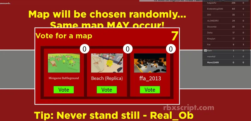 Randomizer: Press R to Aimbot - Randomizer script preview