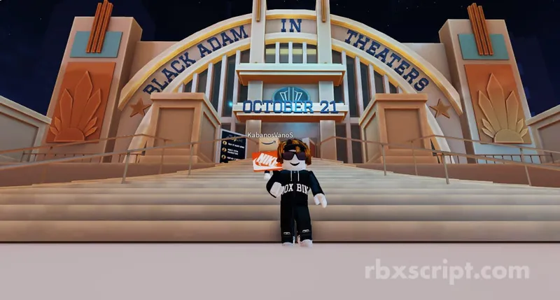 Black Adam Experience: Get Scavenger Hunt Item, Trivia Item &amp; Merch - Black Adam Experience script preview