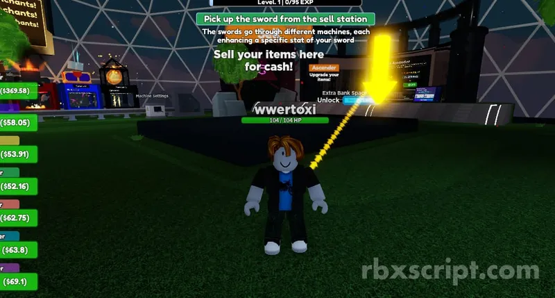 Sword Factory X [Anti Cheat Bypass] - Sword Factory X [Anti Cheat Bypass] script preview