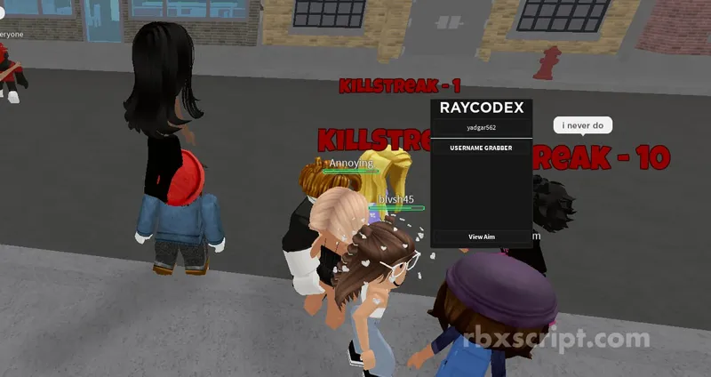 Dha Hood: View Aimers - Dha Hood script preview