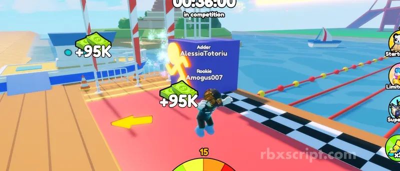 Triathlon Star Simulator: Infinite Money - Triathlon Star Simulator script preview