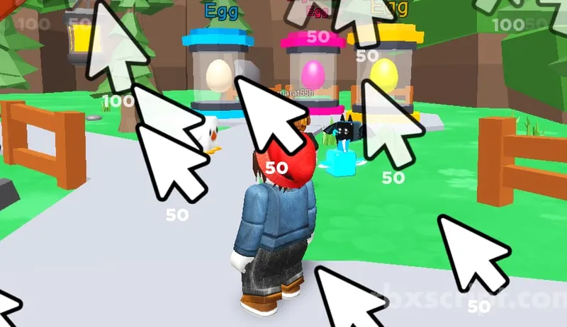 Quadra Clickers: Fast auto clicker - Quadra Clickers script preview