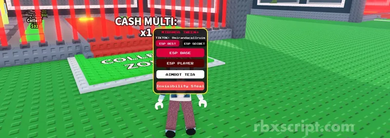 Steal A Brainrot: Aimbot, Esp - Steal A Brainrot script preview