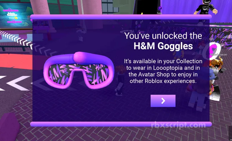 Loooptopia: Event item - Loooptopia script preview