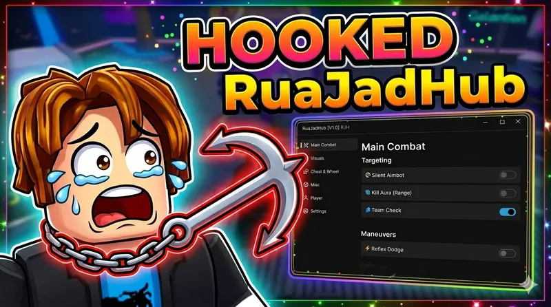 Hooked! AimLock & KillAura & AutoKill & Auto dodge & other Script NOT VERIFIED - Universal script preview