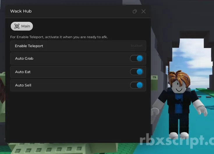 Eat The world: Auto eat, auto grab &amp; more - Eat The world script preview