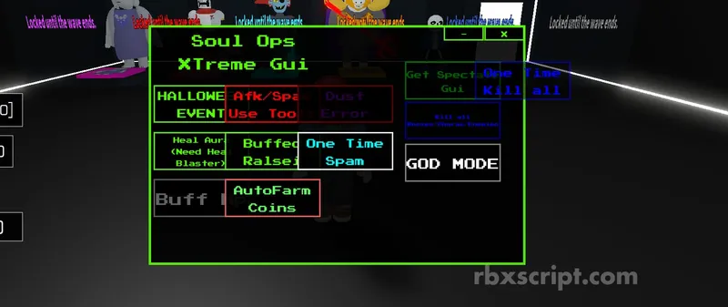 Undertale Soul OPs: Godmode, Heal Aura, Auto Farm Coins - Undertale Soul OPs script preview