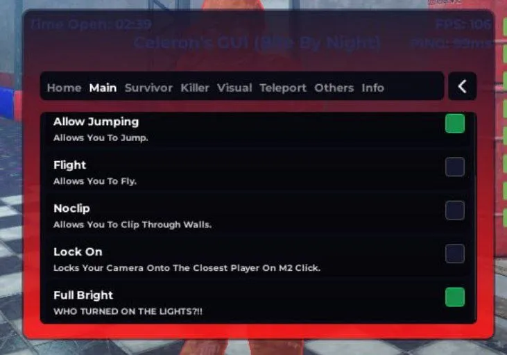 Bite By Nights script with good features - Unknown script preview