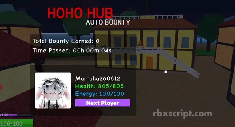 Blox Fruits: Auto Bounty - Blox Fruits script preview