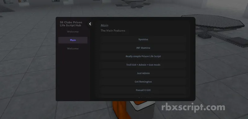 Prison Life: Inf Stamina, Hubs, Get Remington - Prison Life script preview