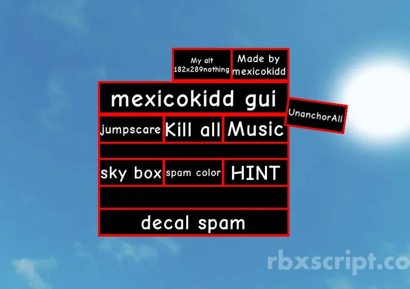 Universal: Jump Scare, Kill All, Spam Color - Universal script preview