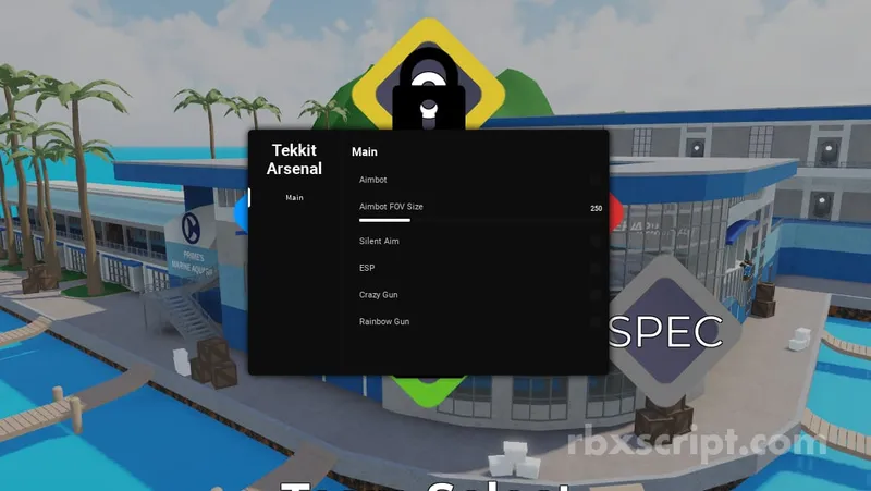 Arsenal: Aimbot, Silent Aim, Esp - Arsenal script preview
