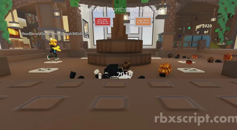 Flex Your Account Age: Spam Hats - Flex Your Account Age script preview