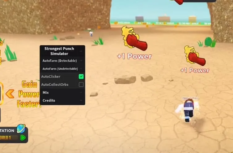 Strongest Punch Simulator [ AutoClicker / AutoCollectOrbs / Noclip ] - Strongest Punch Simulator [ AutoClicker / AutoCollectOrbs / Noclip ] script preview