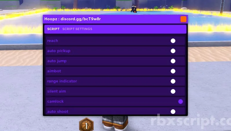 Hoopz: Silent aim, Aimbot, Auto Change Power - Hoopz script preview