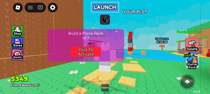 Auto farm, click INF auto fr after launch! - Unknown script preview