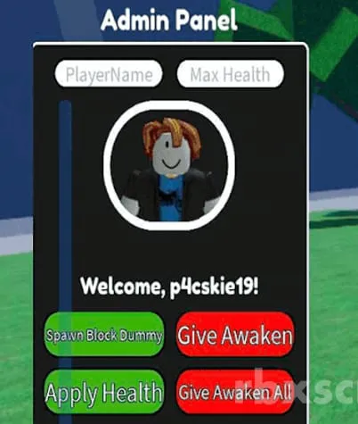 Kaizen Battlegrounds: Admin Panel - Kaizen Battlegrounds script preview