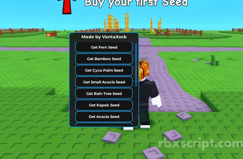 Grow a Jungle: Get all Seeds - Grow a Jungle script preview