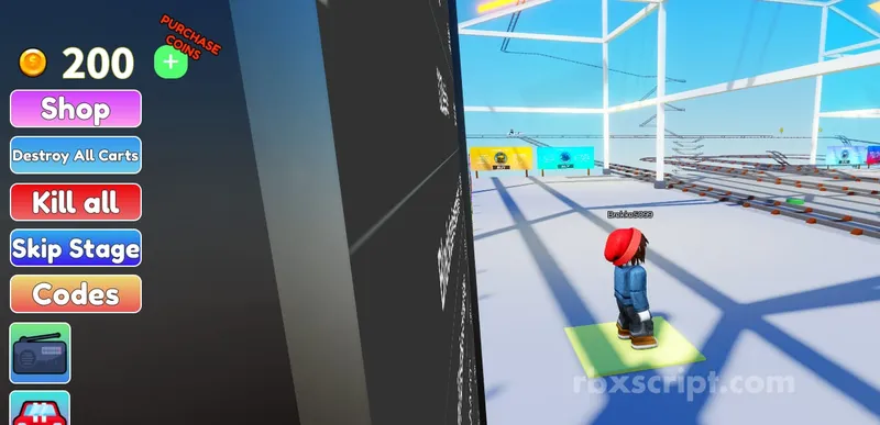 Cart Ride Simulator: Redeem All Codes - Cart Ride Simulator script preview