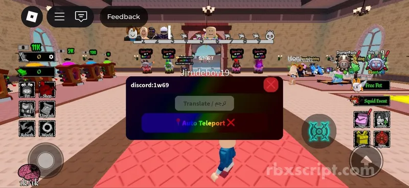 Labubu Escape: Auto Farm Money - Labubu Escape script preview