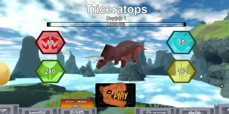 Dinosaur Simulator: Infinite Coins - Dinosaur Simulator script preview