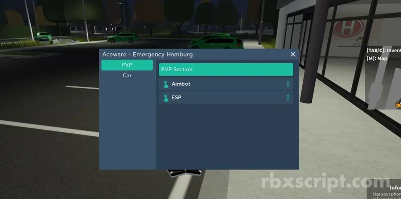 Emergency Hamburg: Aimbot, Esp, Car Colour Changer - Emergency Hamburg script preview