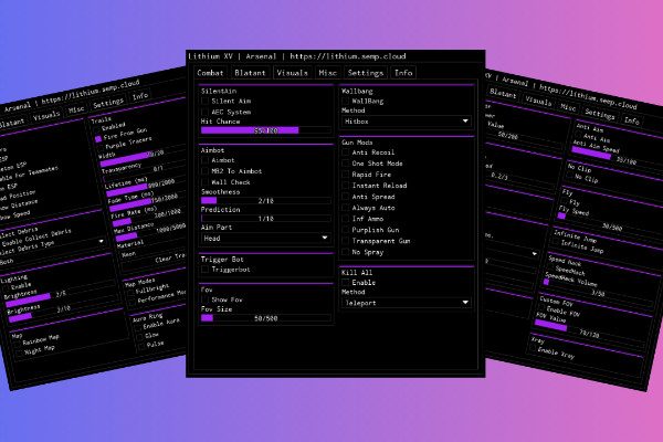 Arsenal Lithium Script OP - Arsenal script preview