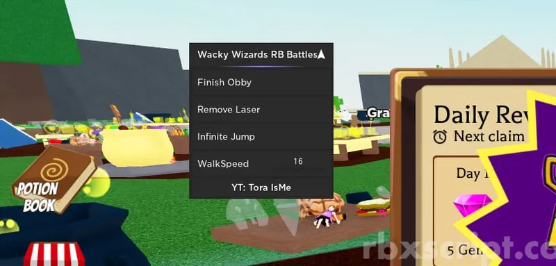Wacky Wizards: Walkspeed, Infinity Jump, Finish Obby - Wacky Wizards script preview