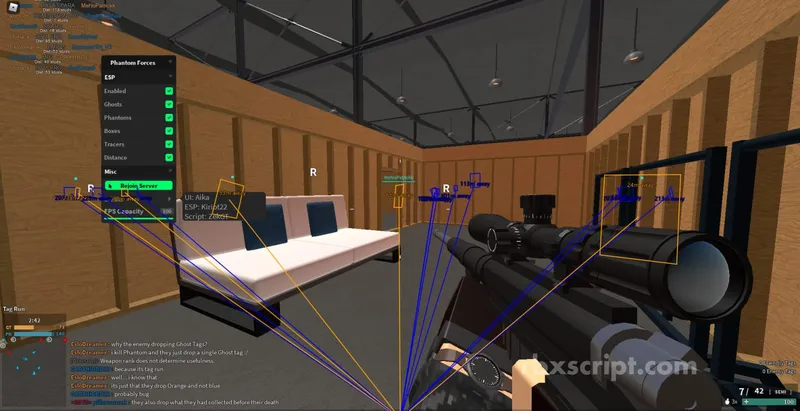 Phantom Forces [Open Source ESP] - Phantom Forces [Open Source ESP] script preview