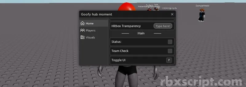 Universal: Hitbox Extender, Fov, Walkspeed - Universal script preview