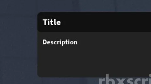 Universal Notifications - Universal script preview