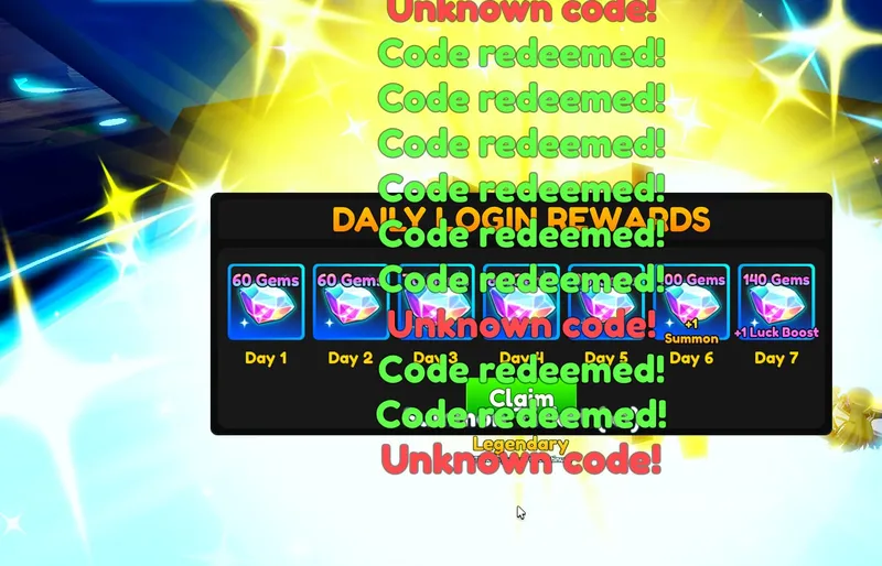 Anime Adventures: Redeem All Codes - Anime Adventures script preview