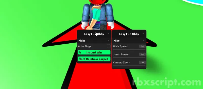 Easy Fun Obby: Instant Win, Auto Stage &amp; More - Easy Fun Obby script preview