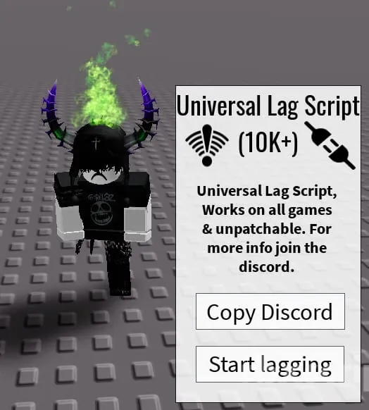 Universal lag - Universal script preview