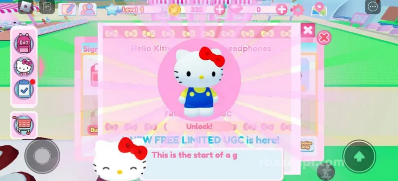 My Hello Kitty Cafe: Auto get things - My Hello Kitty Cafe script preview