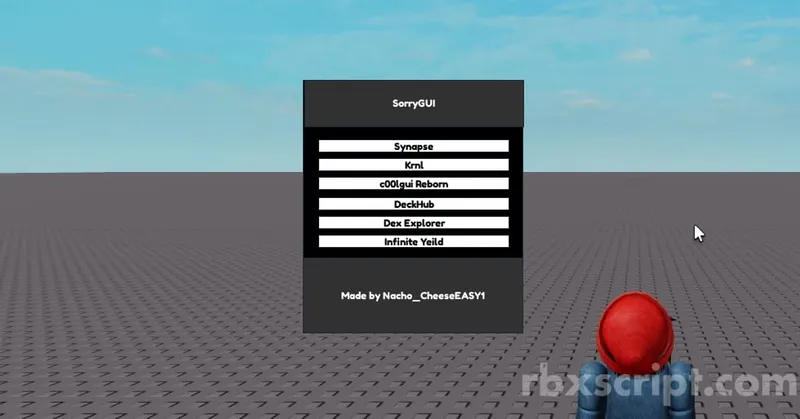 Universal Sorry Gui - Universal script preview