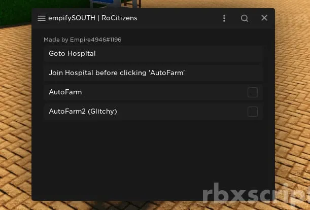 RoCitizens [AutoFarm, Troll] - RoCitizens [AutoFarm, Troll] script preview