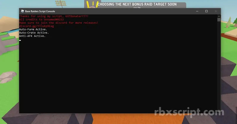 Base Raiders [Auto Farm - Auto Crate - Anti AFK] - Base Raiders [Auto Farm - Auto Crate - Anti AFK] script preview