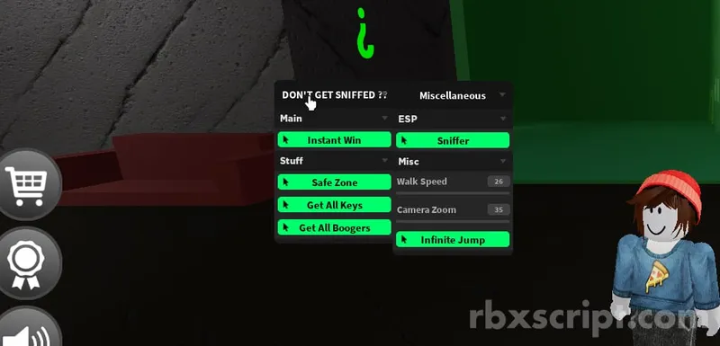 DON'T GET SNIFFED: Teleport, Sniffer Esp &amp; More - DON'T GET SNIFFED script preview
