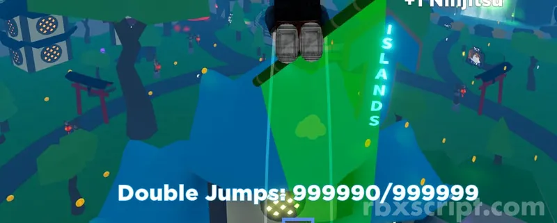 Ninja Legends: Max jump count - Ninja Legends script preview